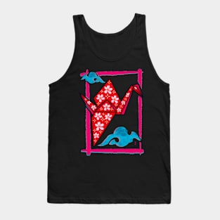 Origami crane Tank Top